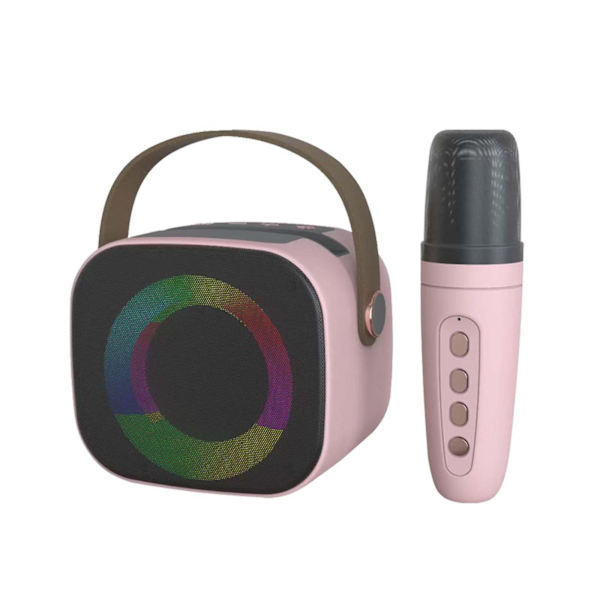 Rensning Bärbara Bluetooth-högtalare med dubbla subwooferbas, Bluetooth 5.0 trådlös högtalare stödjer FM-radio, litet stereoljudsystem för hem,