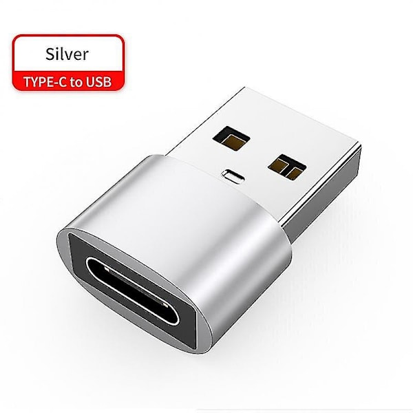 Usb C-konverteradapter Type-c Pd hurtigopladningskonverter til Macbook-printer-sliver