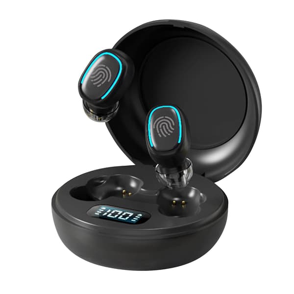 C1 TWS-trådlöst headset Bluetooth 5.0 sport headset bärbar laddningsbox headset