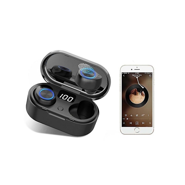 Ekte trådløse Lite Bluetooth-øretelefoner