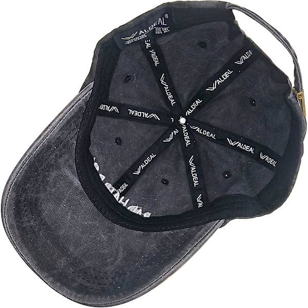 Herre Træ af Livet Vintage Vasket Denim Justerbar Baseball Cap Dad Hat Heilwiy Gave