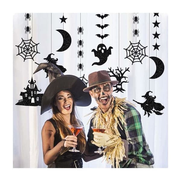 12-delars Halloween hängande dekorationskit