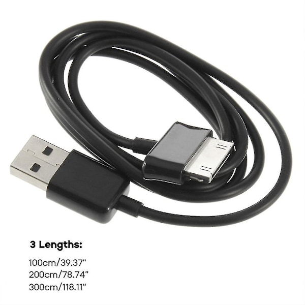 Ersättning USB-laddningskabel datakabel för Galaxy Tab P3100 P3110 Gt-p5100（1m）