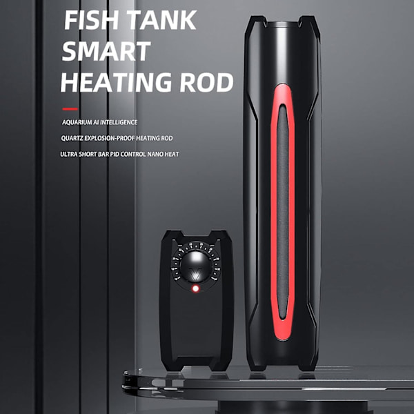 Dww-neddykkbar akvarievarmer (100W), digital akvarievarmer（style1）