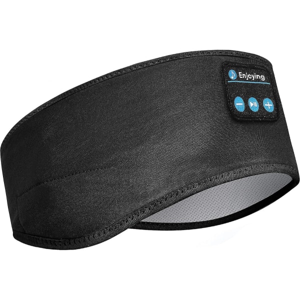 Sömnhörlurar Bluetooth sporthuvudband, trådlösa sporthörlurar med ultratunna HD stereohögtalare Idealiska för träning, jogging, yoga, inso
