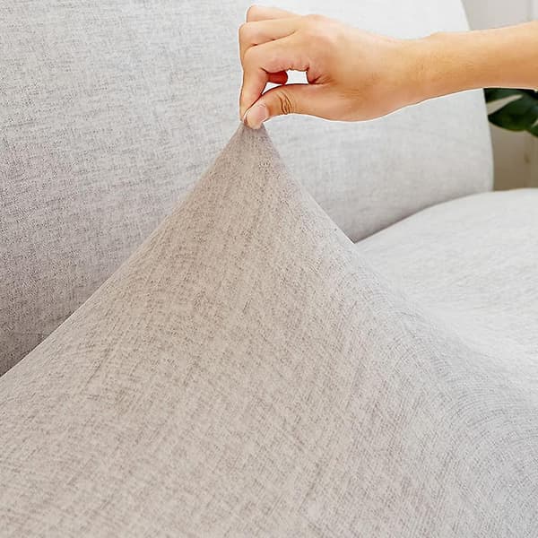 Soffaöverdrag utan armstöd stretch armlös soffa överkast 3-sits soffa överdrag