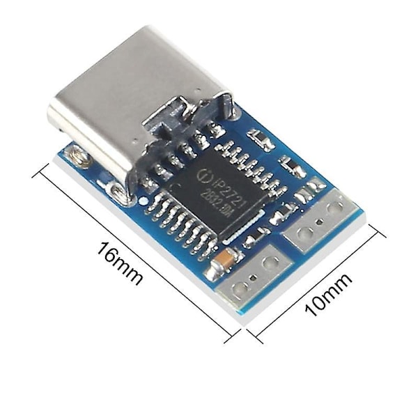 5 stk PDC004-PD PD Decoy-modul USB-C PD 20V DC Fast Spenning Trigger-modul 5A Type-C Hunninngang (Fotofarge)