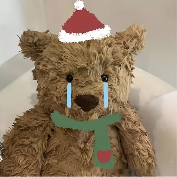 Cartoon Bear Soft Cute Ugly Barcel Bear Doll Brown Sweater Bear