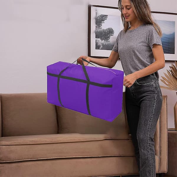 Enkla och snygga förvaringsväskor i kraftig canvas