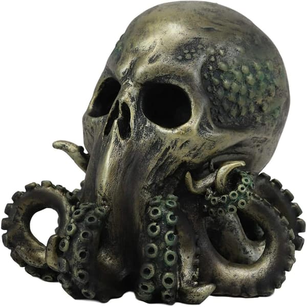 Cthulhu kranie blæksprutte statue skrivebords pynt