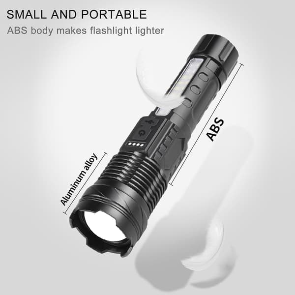 Ficklampa Belysning Utomhus Stark Ficklampa（A）
