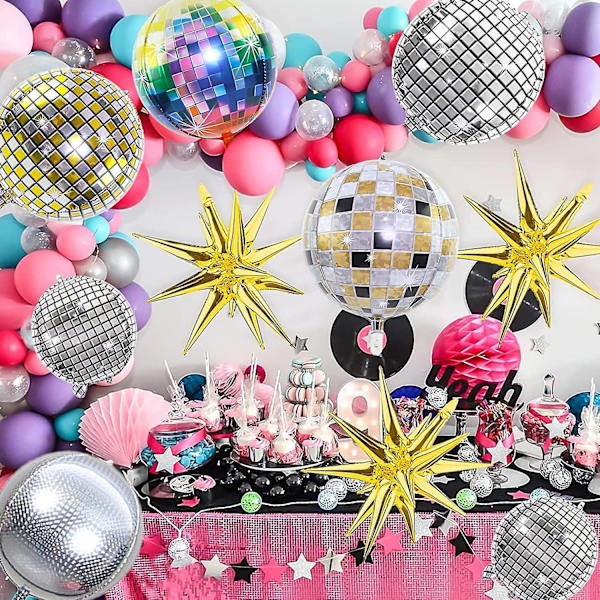 Disco-palloja (18 kpl, 22 ja 10 tuumaa)