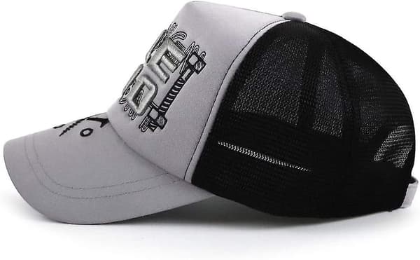 Herre pustende mesh baseball caps brodert solhatt skateboard baseball caps