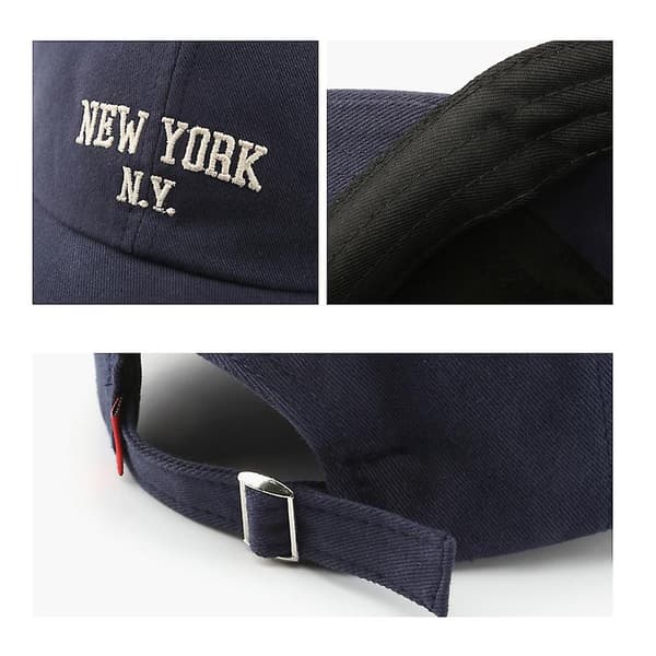 Baseball Ny Hat Herrkeps One Size New York Baseballkeps - Herrtillbehör（vit）