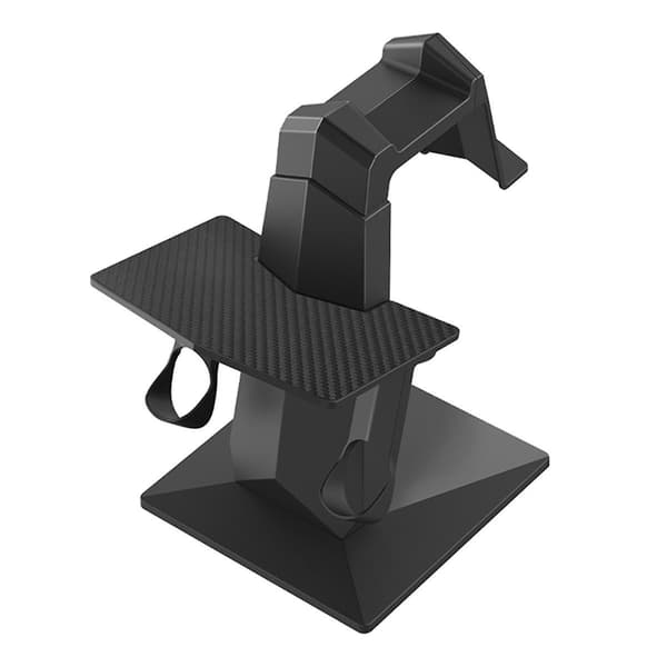 VR-stativ for 3 VR-briller, kontrollerholder, monteringsstasjon og headset-stativ, VR-stativ, VR-tilbehør-A (svart)