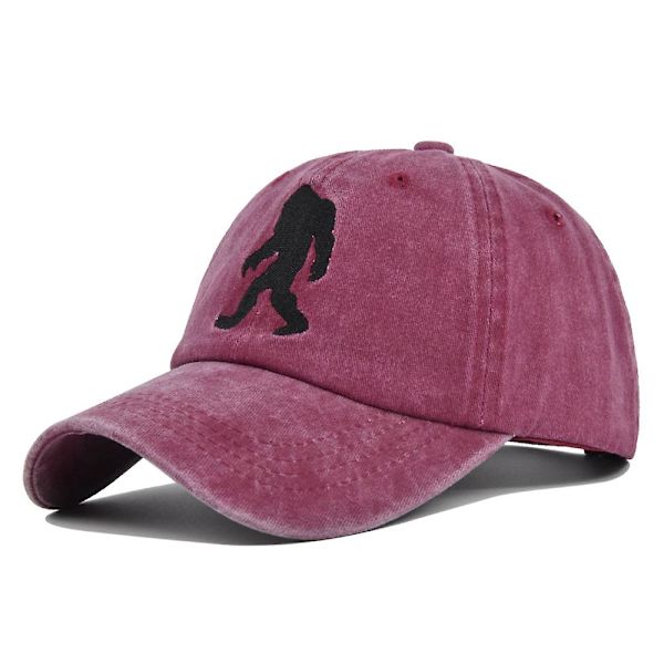 Retro Abe Mand Broderet Baseball Cap Dyr Broderet Skygge Kasket Vasket Til At Lave Gammel Solskærm Buet Skygge Hat