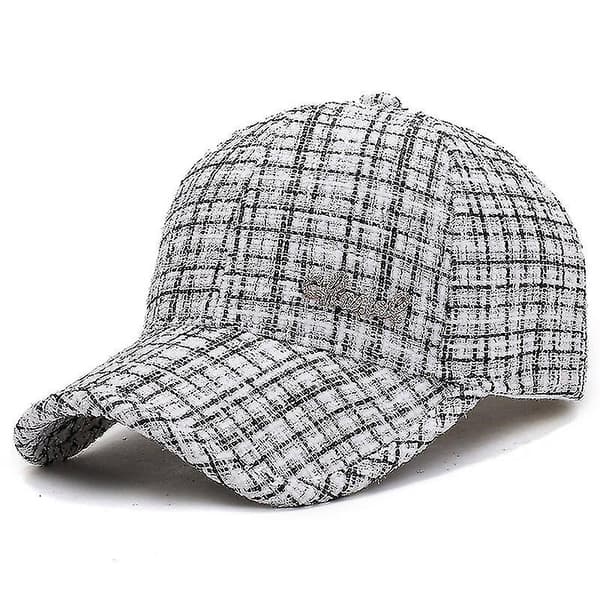 Damer Casual Brev Toppet Hat Efterår Vinter Til Kvindelige Udendørs Sport Varm Baseball Cap Mode Luksus
