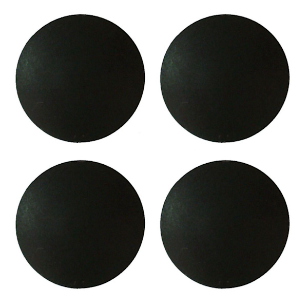 4x gummifötter passar till Pro A1278 A1286 A1297 13 15 17 tum（svart）