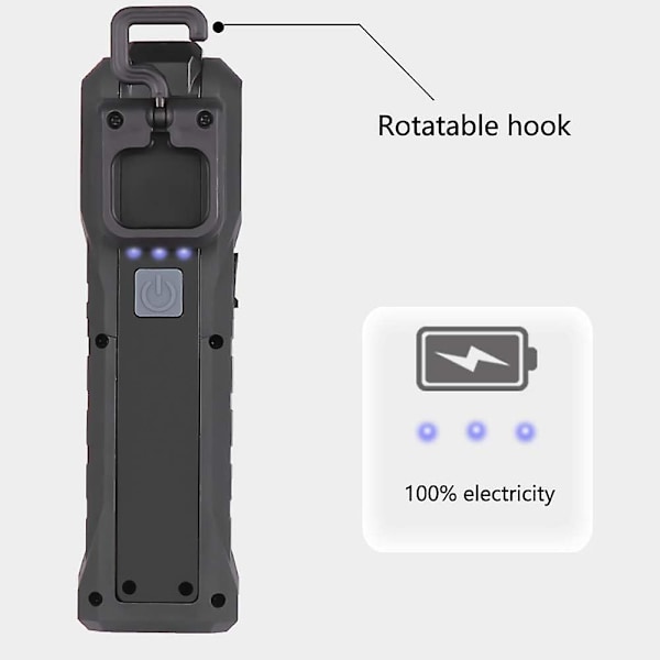 UV-desinfektionslommelygte, bærbar mini-UV-sterilisator, UVC-desinfektionsstav, LED+ germicid lommelygte, til bil, hjem og skole