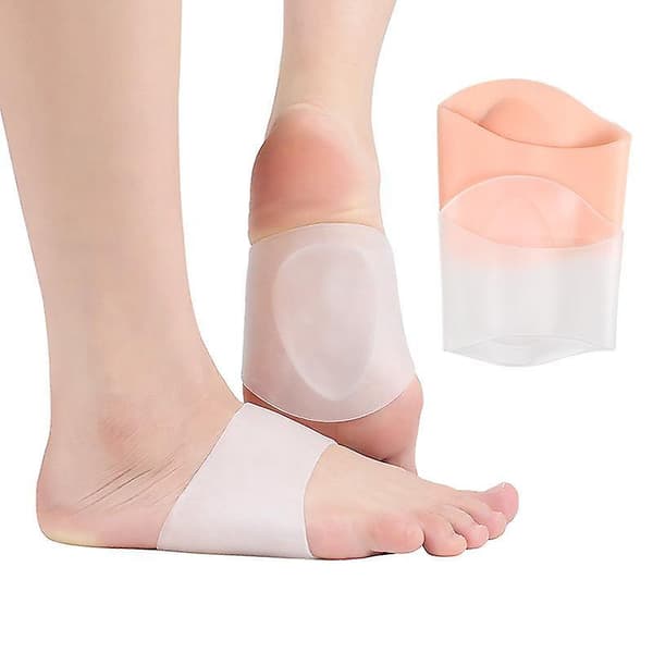 Svangstøttepuder - 1 par, universal størrelse, silikonemateriale, hvid, 10*10*0.6cm