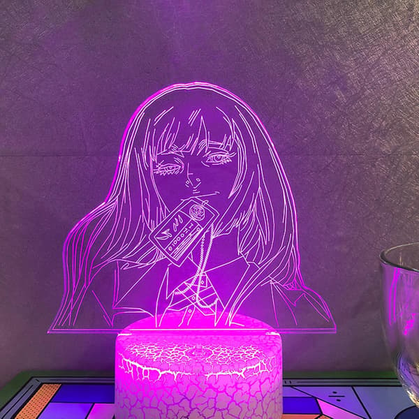 LED nattlys anime-karakter 3D illusjonslampe