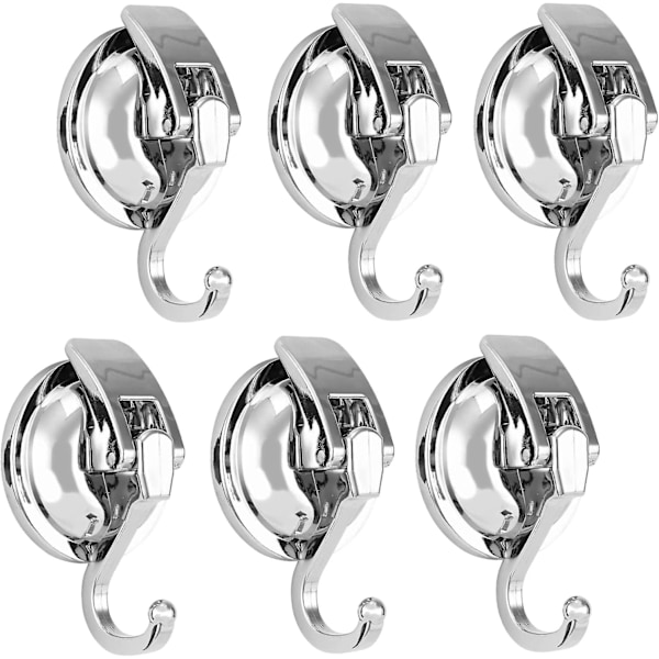 Heavy Duty Vacuum Wreath Cup Hook. Easy To Install And Remove.silver--plated