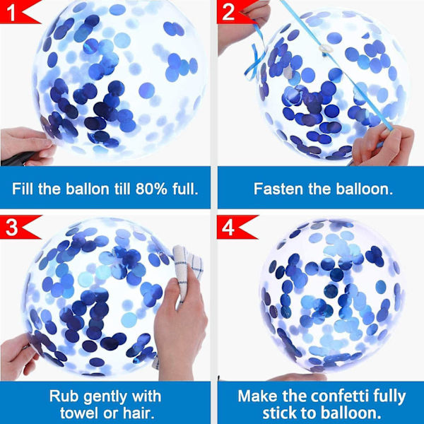Dekoration för babyshower - It's A Boy-banderoll och ballongset