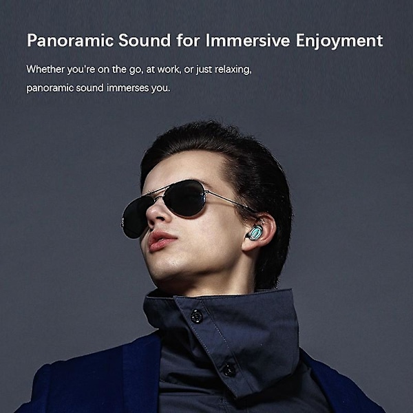 Kreativ temperatur ödmjukhet display trådlös Bluetooth 5.3 headset touch control tung bas hörlurar