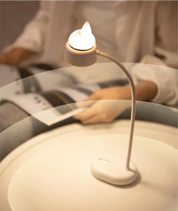 LED-bordlampe for barn, søt kattenattlampe for soverom, mini
