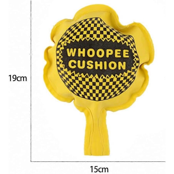 Whoopee Cushion för Vuxna, Återanvändbar Utan Att Blåsa Klassisk Gummi Woopie Cushion Rolig Gag Prank Skämtgåvor 1 Hål Medium