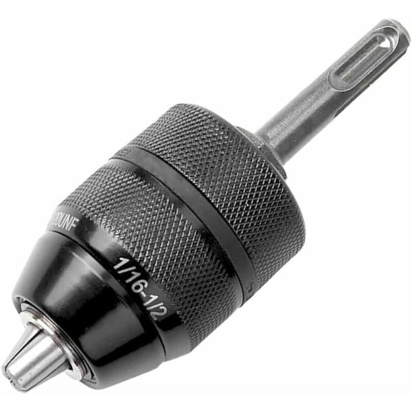 2-13 mm Heavy Duty Professional 1/2-20 UNF Quick Release Quick Release Chuck med 1/2 SDS-adapter