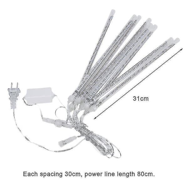 30cm Meteor Tube Led Meteor Shower Rain Tubes Jule Dekorative Lys