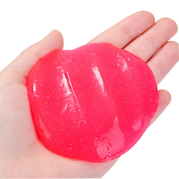 2-pack Tangentbordsrengöringsgel, Superrengöringsgel för Tangentbord, Dammrengörare för Mobiltelefoner, Datorer, Bilar, Bärbara Datorer, Bilventiler (Rosa, 160 g)