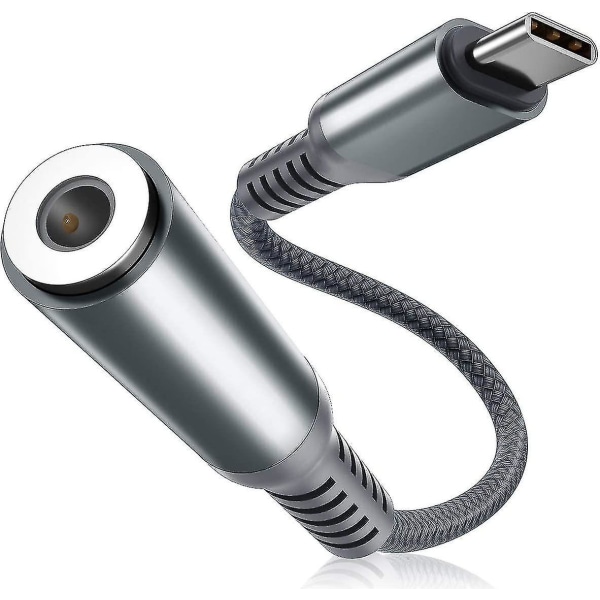 USB C 3.5mm Jack Adapter,typ-c Hane Converter Hörlurar Audio Hörlursuttag Sladd För Samsung Galaxy S20 S21 S22 Fe,not 20 21 Fold Z Flip 3 Ultra,tab