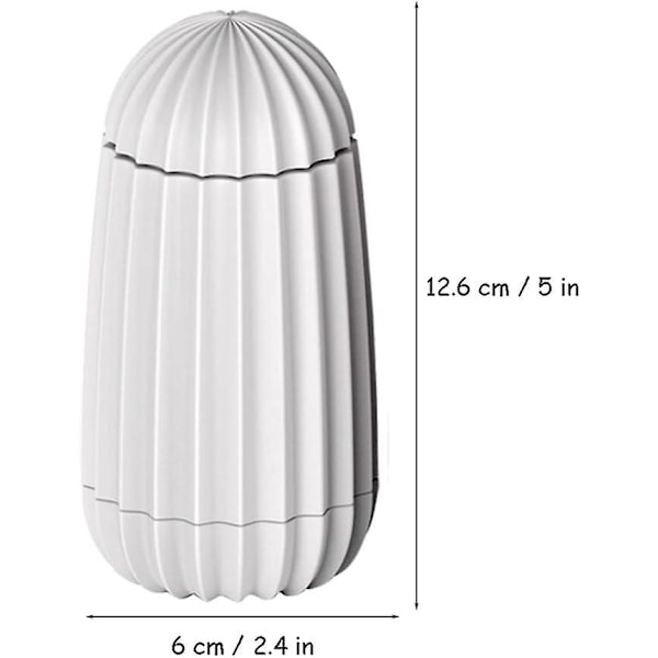 Dww-automatisk tannpirkersdispenser (hvit), tannpirkersdispenser med popup, tannpirkersboks, automatisk popup, for kontorer, restauranter, barer