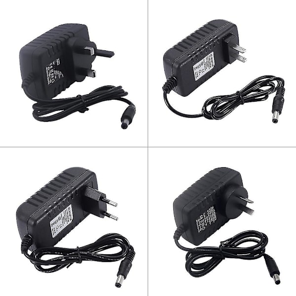 10v 1a 1.5a 2a 3a AC/DC-adapterkontakt strømforsyning oplader til LED-lysstrimler-1.5a-au