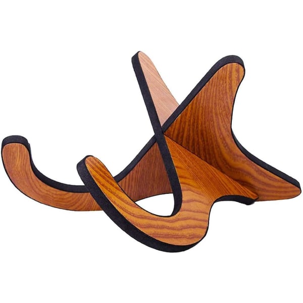 Ukulelestativ, hållare för musikinstrumentstativ i trä, Universal Portable Avtagbar