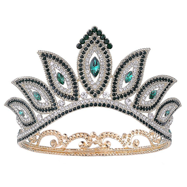 Magisk øye-serie tiaraer og kroner brudeslør bryllup dronning bursdag prinsesse ball universet glitrende kroner