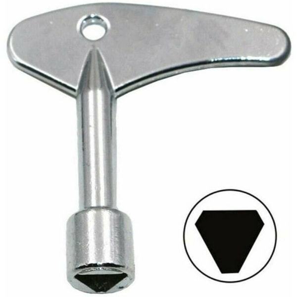 2 pakke 9 mm trekantet nøgle med trekantet nøgleafbryder til nødgas elektrisk lift