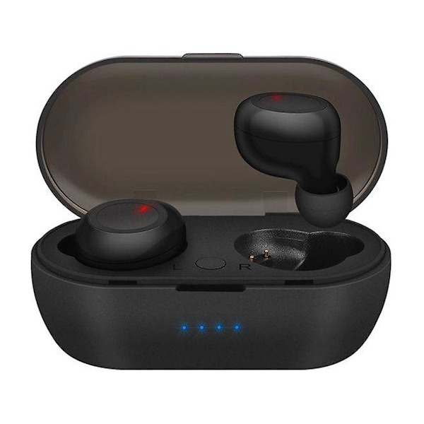 Alin218-4 True Wireless Bluetooth-ørepropper (i øret - mikrofon - svart)
