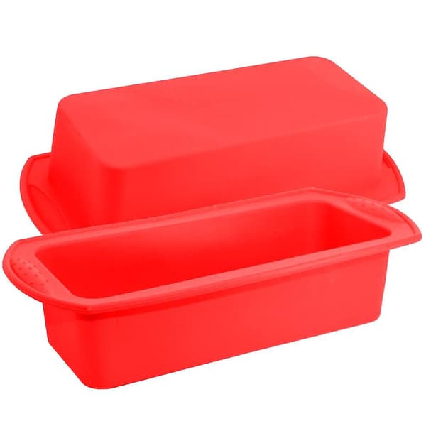 Silikone Brødform Non-Stick Silikone Bageform Bageform-Rød