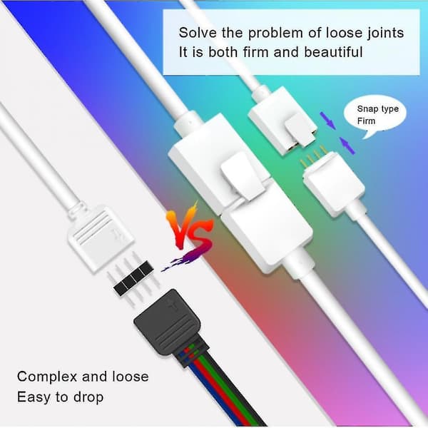 Lysende tape 5m (bluetooth LED-lys med 5050 musikklys med intelligent vanntett app