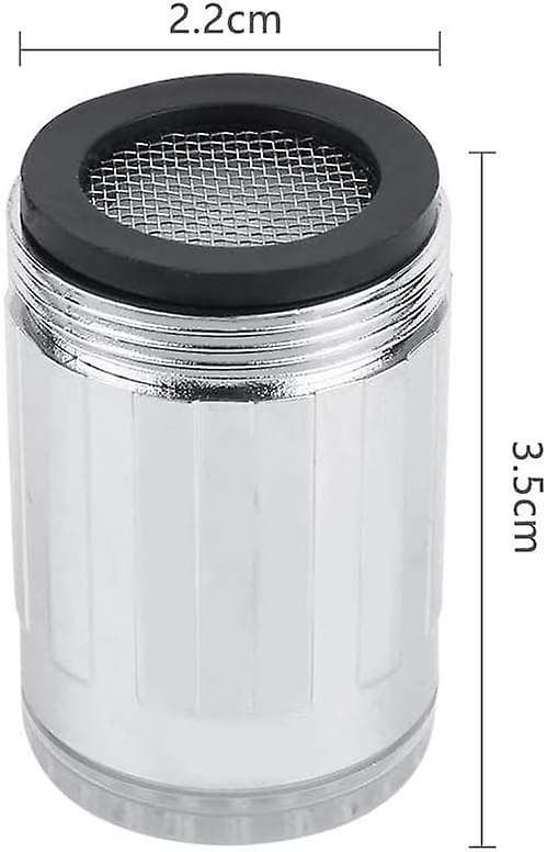 LED-lysdyse Vannkran Vask Temperaturføler Lufter Kran Lefou