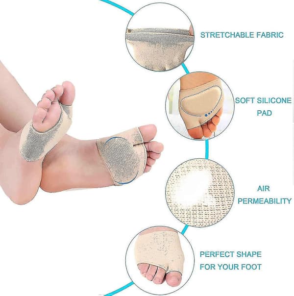 Metatarsal Pads Metatarsalgi Morton Nevrom Sesamoiditt Smertelindring (S)