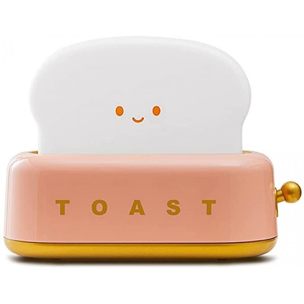 Toastbrød Natlys til Børn, Kreativ Brødrister Bordlampe