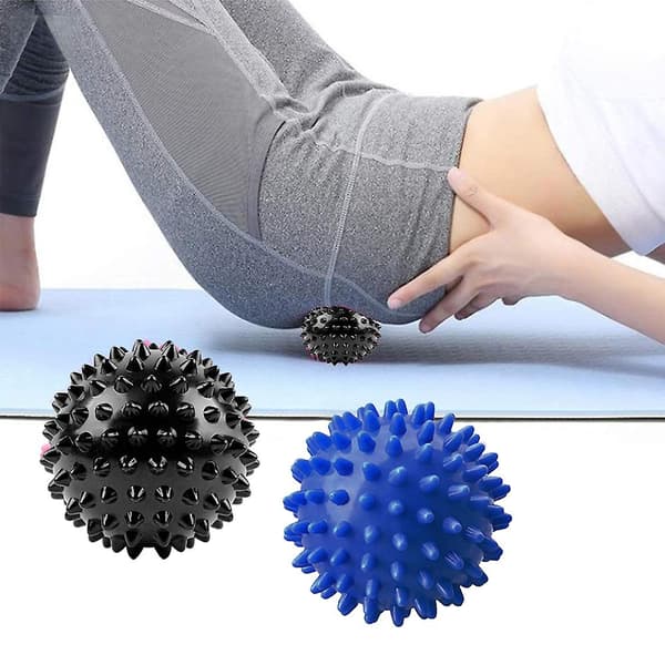 2-pack Spiky Hard Massage Balls för muskelvärk Massager Ball（7cm）