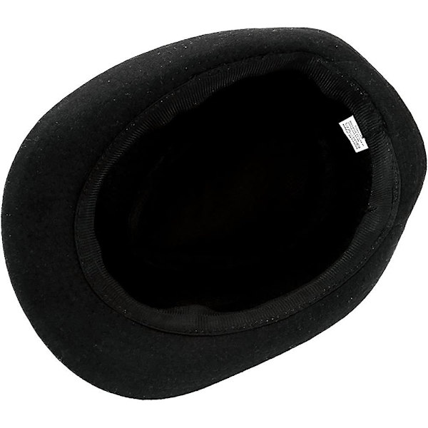 Kort brem bowlerhatt for menn/kvinner