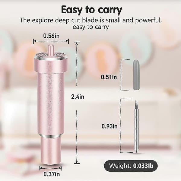 Belagd Tyg Blad och Bas, för Cricut Maker och Cricut Explore, Rosa