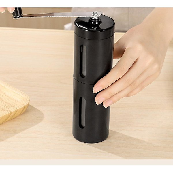 Mini rostfritt stål kaffekvarn handgjord kaffebön spik kross kross kök verktyg Crocus kvarn