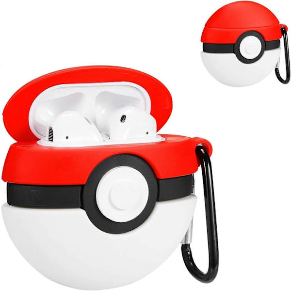 Fodral för Airpods 1/2 Söt Djurtecknad Modekaraktär Airpods 1/2 Skydd Tillbehör Stötsäkra Kit Coola Roliga Roliga Mjuka Silikonhöljen Barn